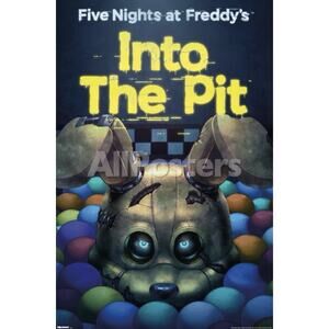 Five Nights at Freddy’s “Into The Pit” Poster – Horror Game Decor